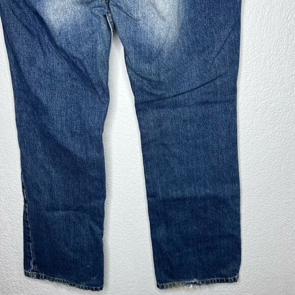 Tommy Hilfiger Ultra Wash Blue Mid Rise Hip Women’s Bootcut Jeans Sz 13/30 Y2K - Picture 7 of 12